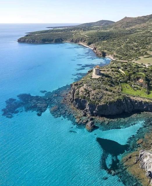 شقة Casa Sylvia SantʼAntìoco المظهر الخارجي الصورة